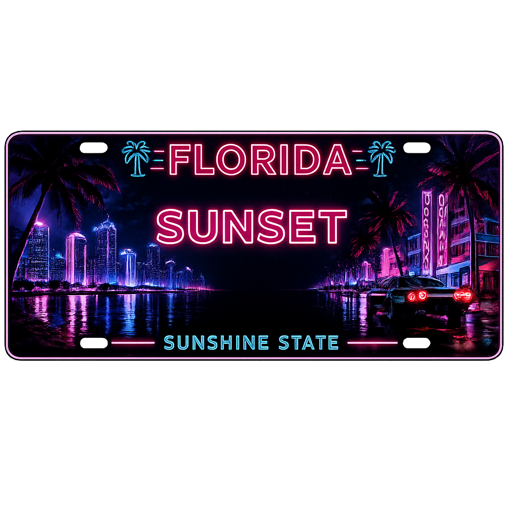 Custom Florida License Plate