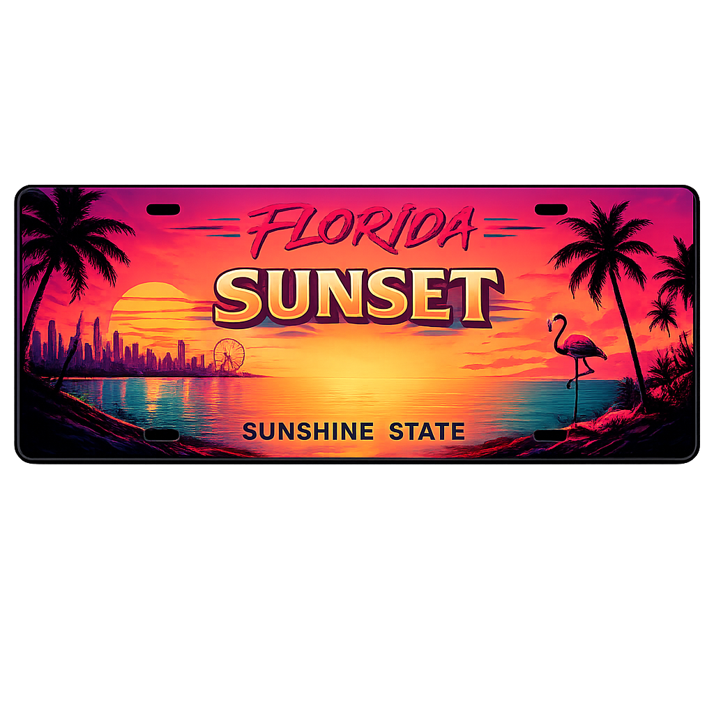 Custom Florida License Plate